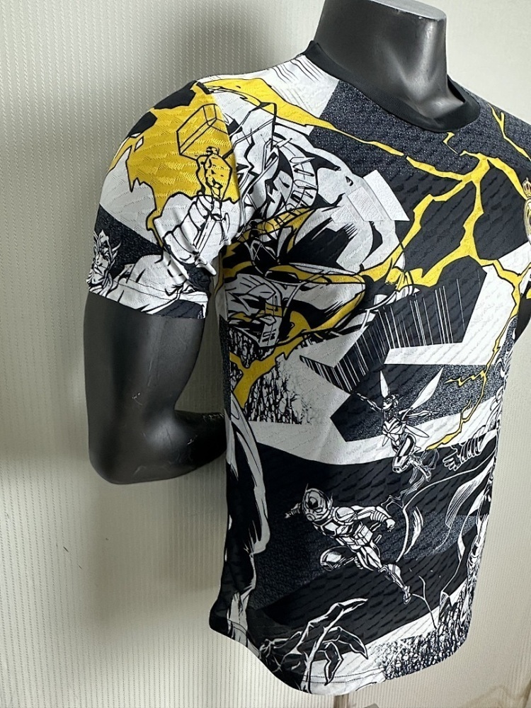 25-26 Real Madrid Marvel Soccer Jersey Special Edition
