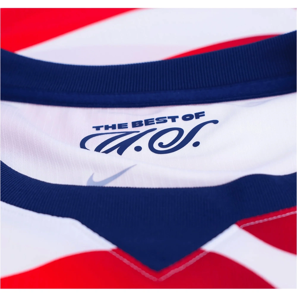 Nike Mens United States Alex Freeman Stadium Home Jersey 2026 (Sail/Midnight Navy)