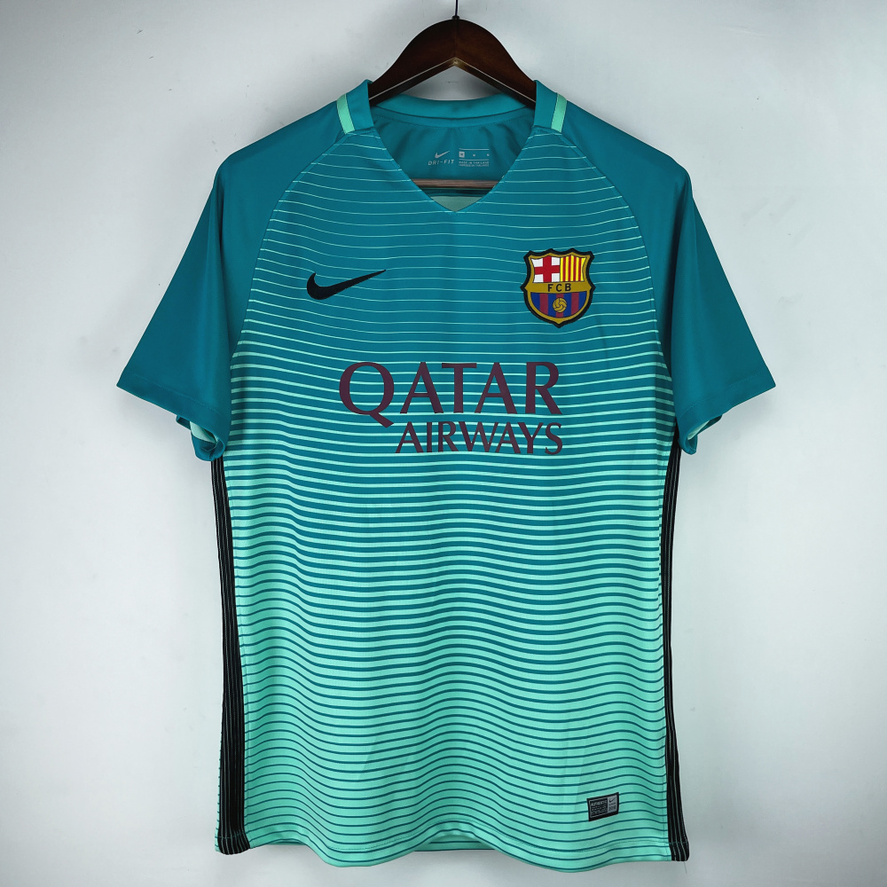 16-17 Barcelona Third Away Retro Jersey