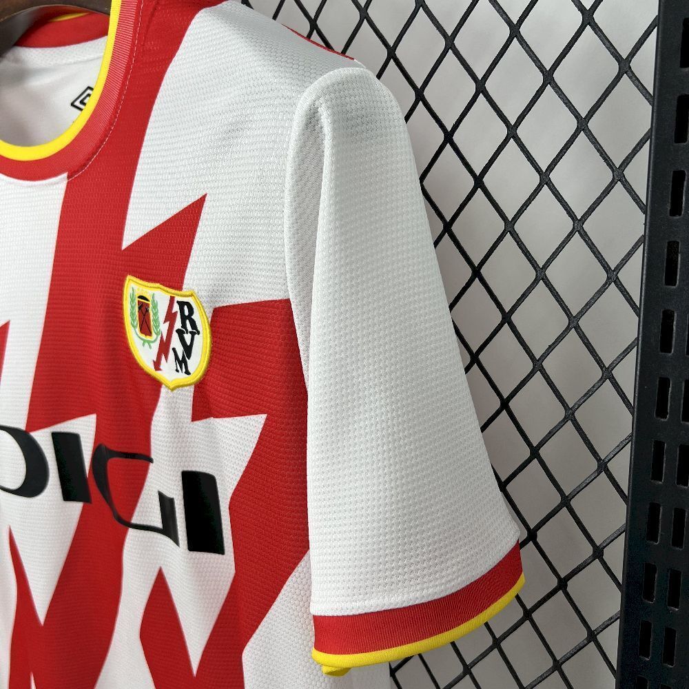 25-26 Rayo Vallecano Home Soccer Jersey