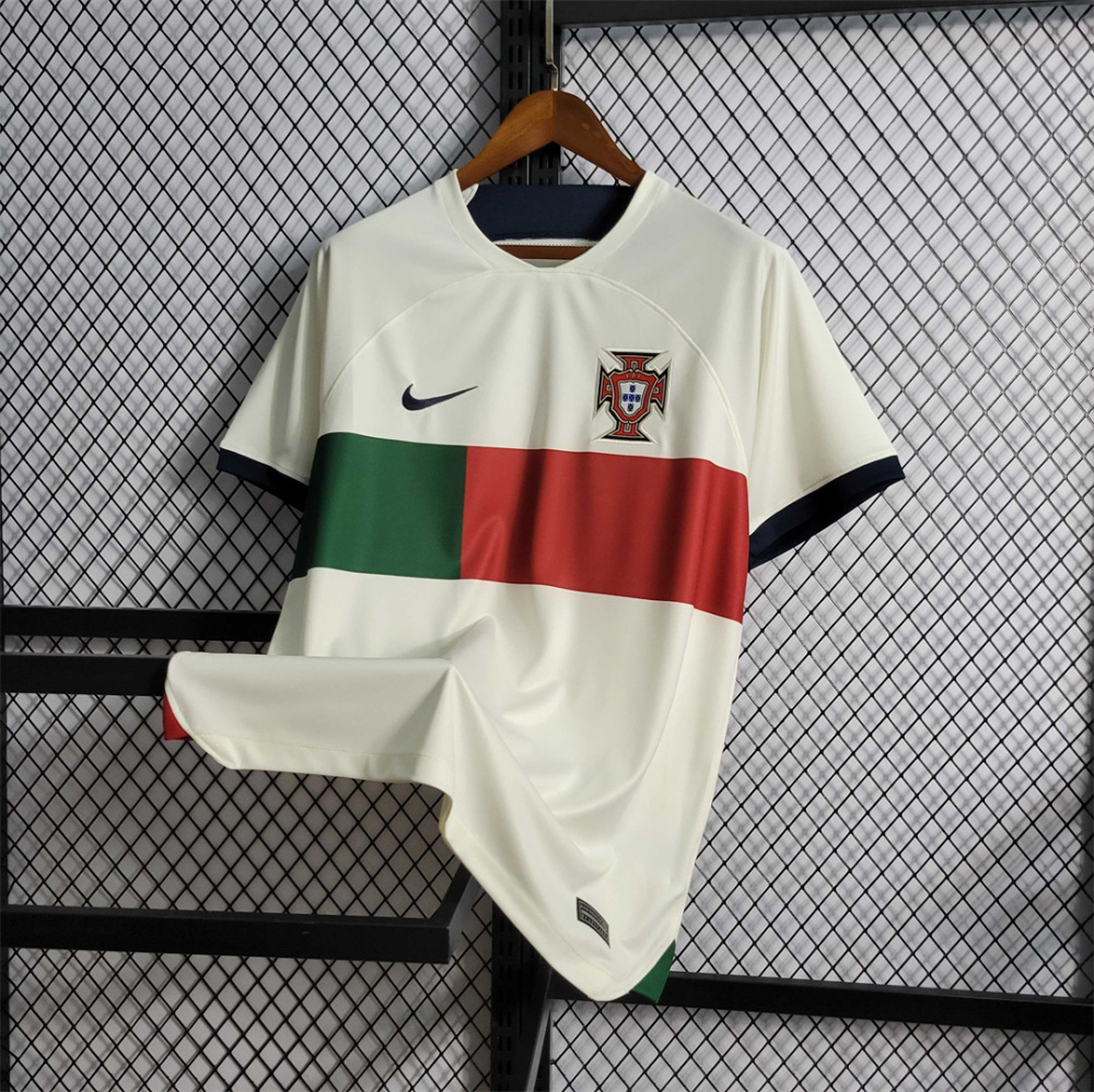 2022 Portugal   World Cup Away Fan Edition Soccer Jersey
