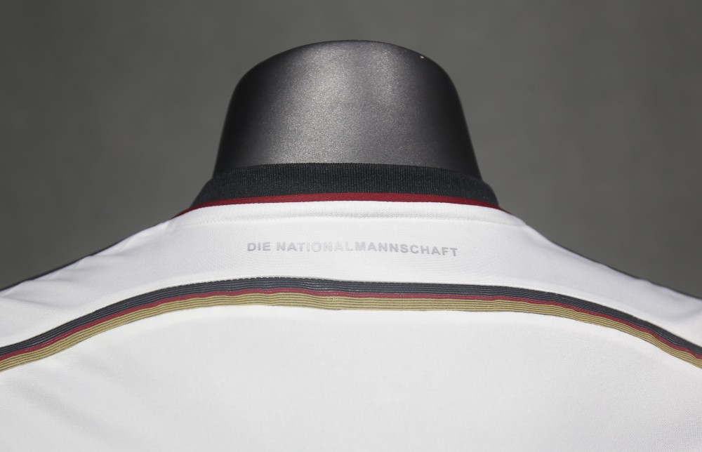 2014 Germany World Cup Home Retro 3 Stars Jersey Player Edition Long Sleeve