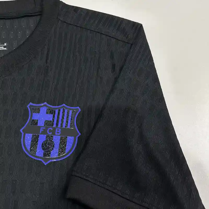 25-26 Barcelona Snake Special Version Black Soccer Jersey