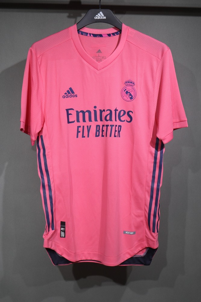 20-21 Real Madrid Away Retro Jersey Player Edition