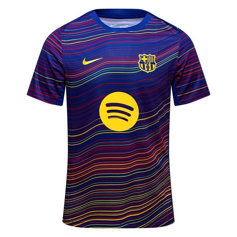 25-26 New Nike FC Barcelona Academy Pro Home Pre-Match Soccer Jersey