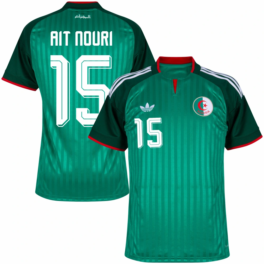 adidas Algeria Away Ait Nouri 15 Jersey 2026-2027
