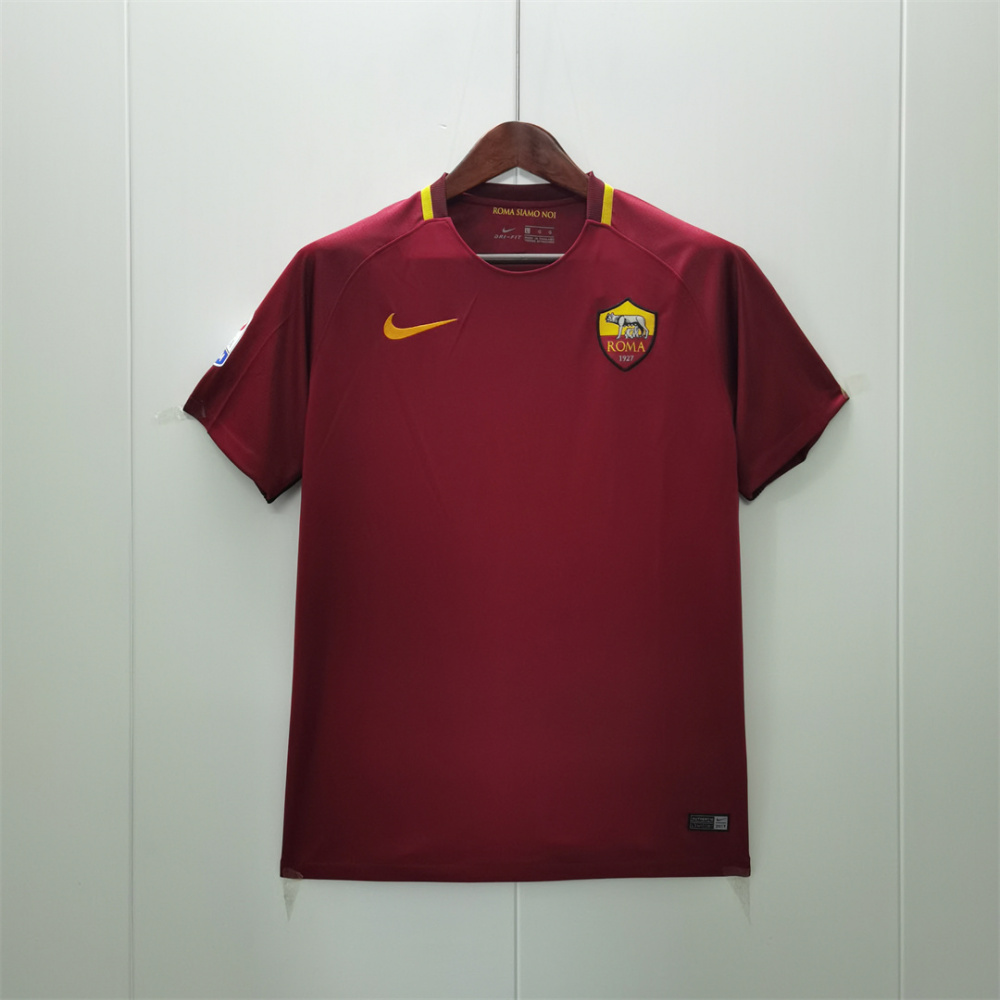 17-18 AS Roma Retro Jersey