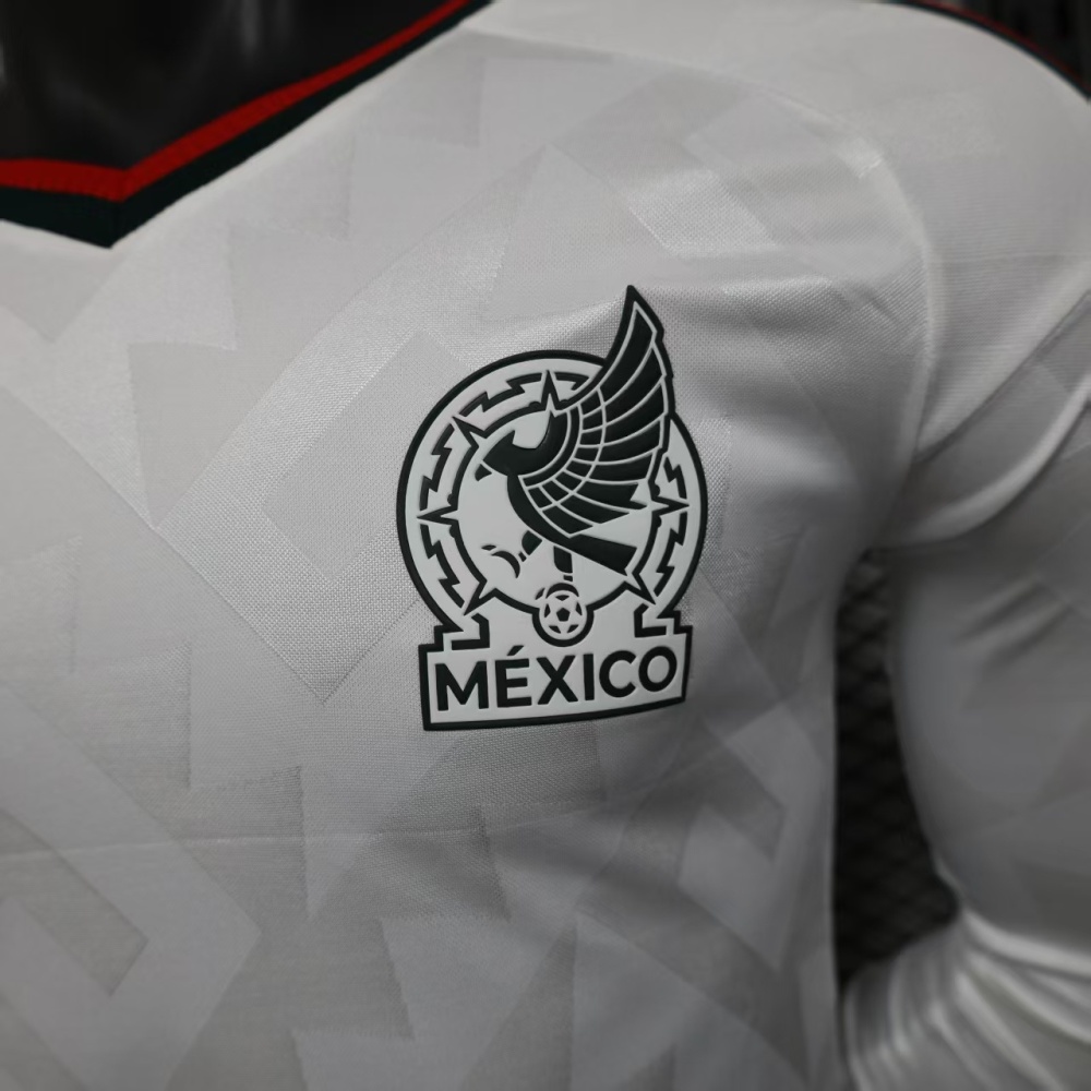 2026 Mexico World Cup Away Soccer Jersey Player Version Long Sleeve