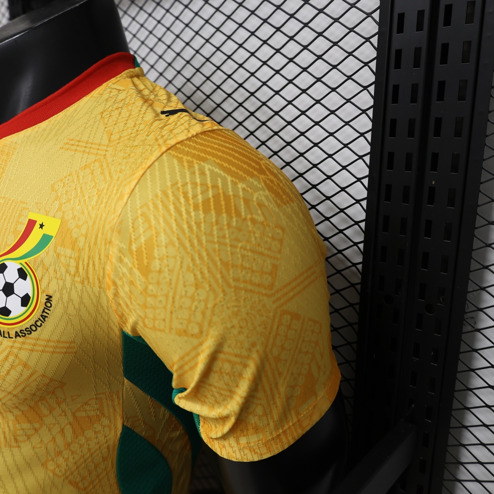 2026 Ghana Away World Cup Soccer Jersey Player Version