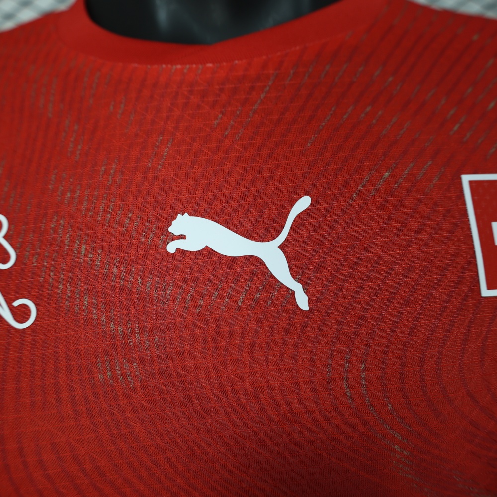 2026 Switzerland Home World Cup Soccer Jersey Authentic Shirt