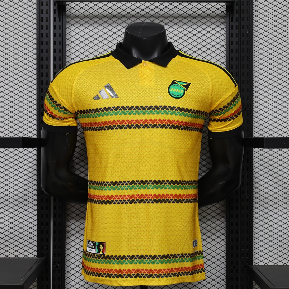 2026 Jamaica Home World Cup Soccer Jersey Player Version