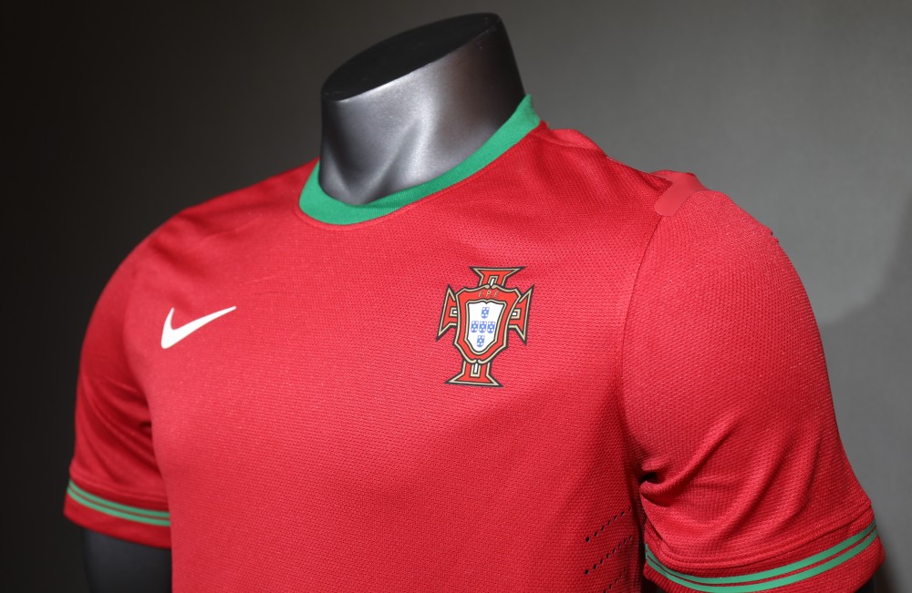 2012 Portugal  Euro Cup Home Retro Jersey Player Edition