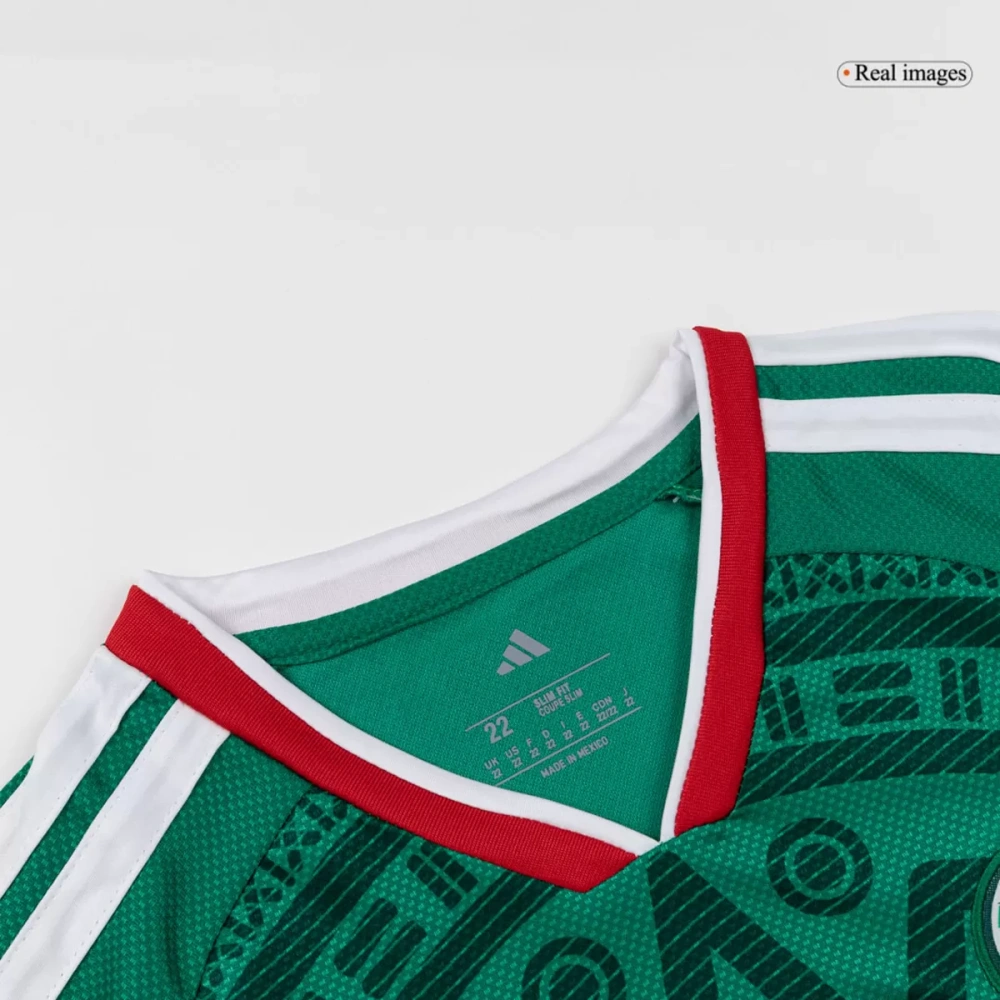 2026 Mexico World Cup Home Kids Full Kit Jersey+Shorts+Socks