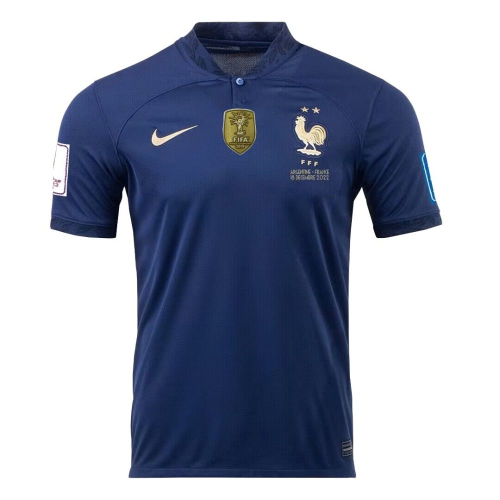 2022 France World Cup Final Edition Home Jersey