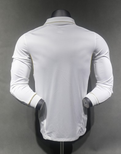 11-12 Real Madrid Home Retro Jersey Player Version Long Sleeve
