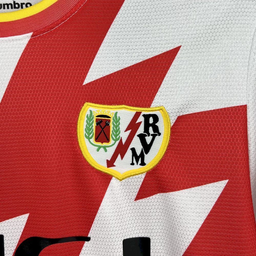 25-26 Rayo Vallecano Home Soccer Jersey