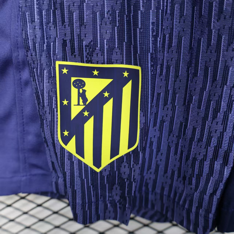 25-26 Atletico Madrid Away Soccer Shorts Player Version