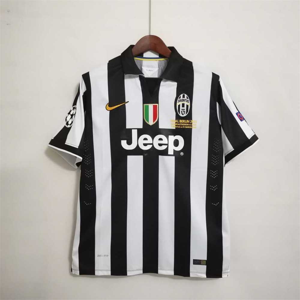 14-15 Juventus Home Retro Soccer Jersey