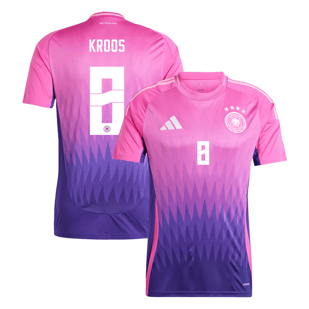 2024 Germany KROOS #8  Euro Cup Away Soccer Jersey
