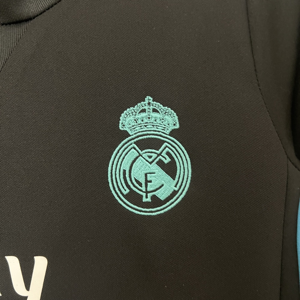 17-18 Real Madrid Away Retro Kids Kit Jersey+Shorts