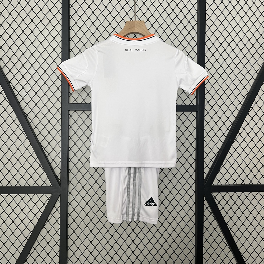 2013/14 Real Madrid Home Retro Kids Kit Jersey+Shorts
