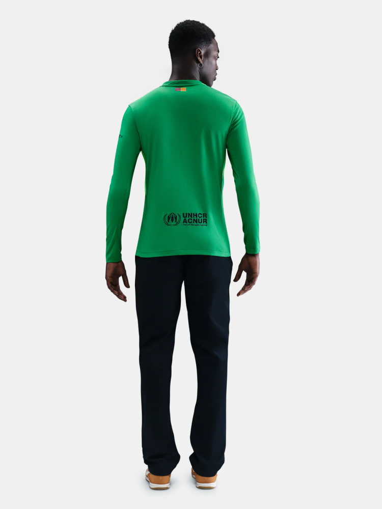25-26 Barcelona Goalkeeper Soccer Jersey Long Sleeve Green