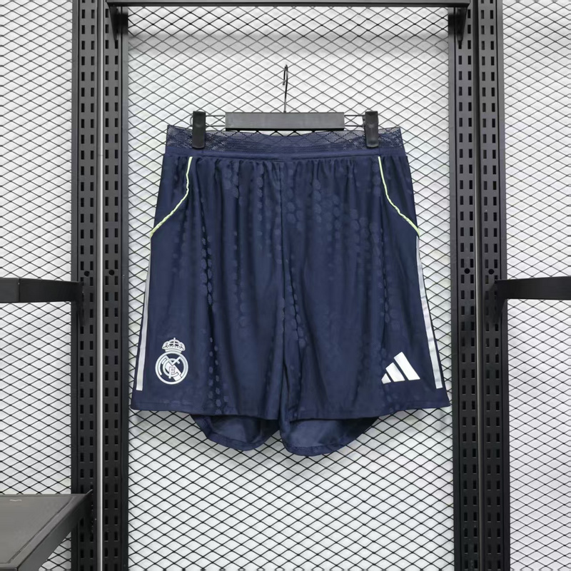 25-26 Real Madrid Away Soccer Shorts Player Version
