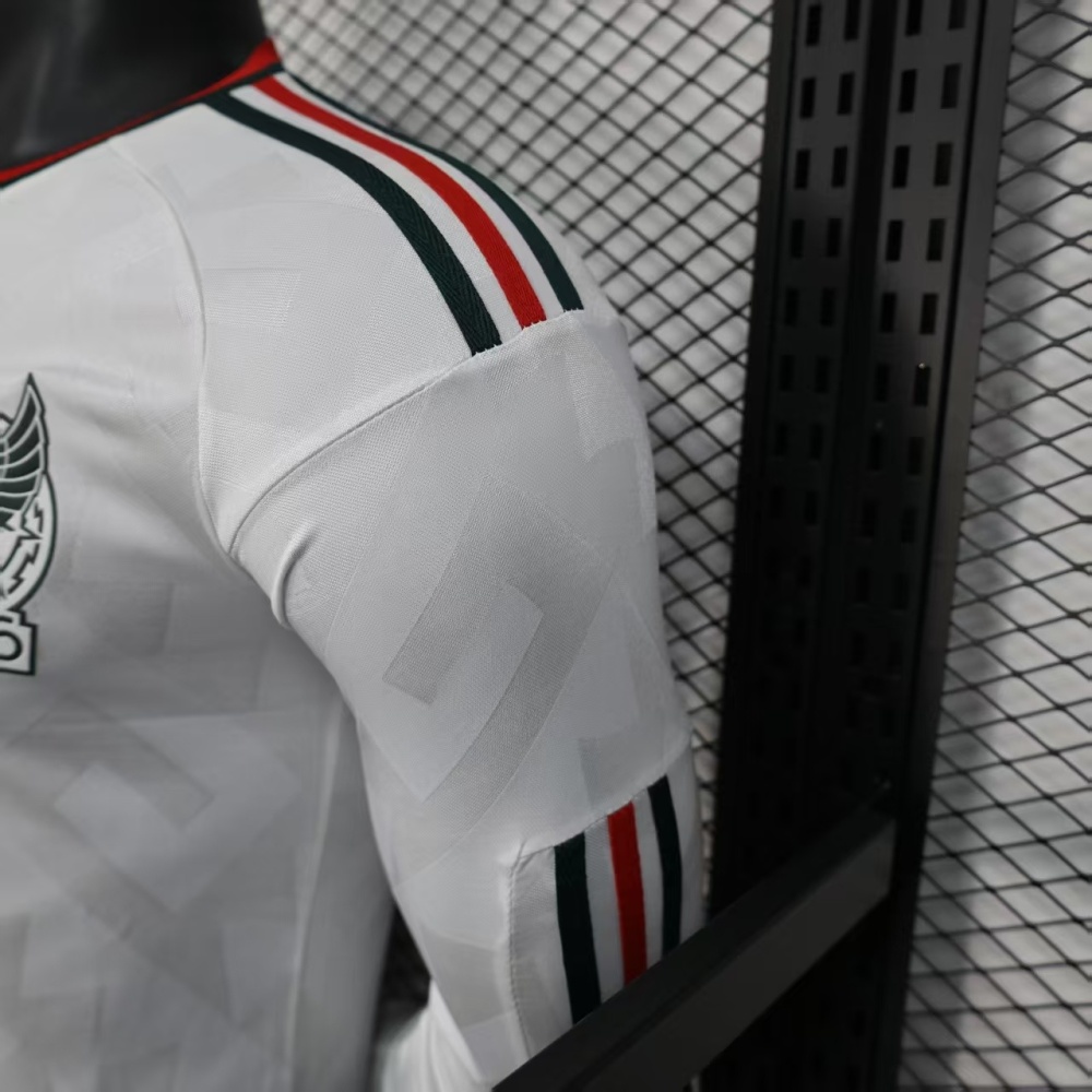 2026 Mexico World Cup Away Soccer Jersey Player Version Long Sleeve