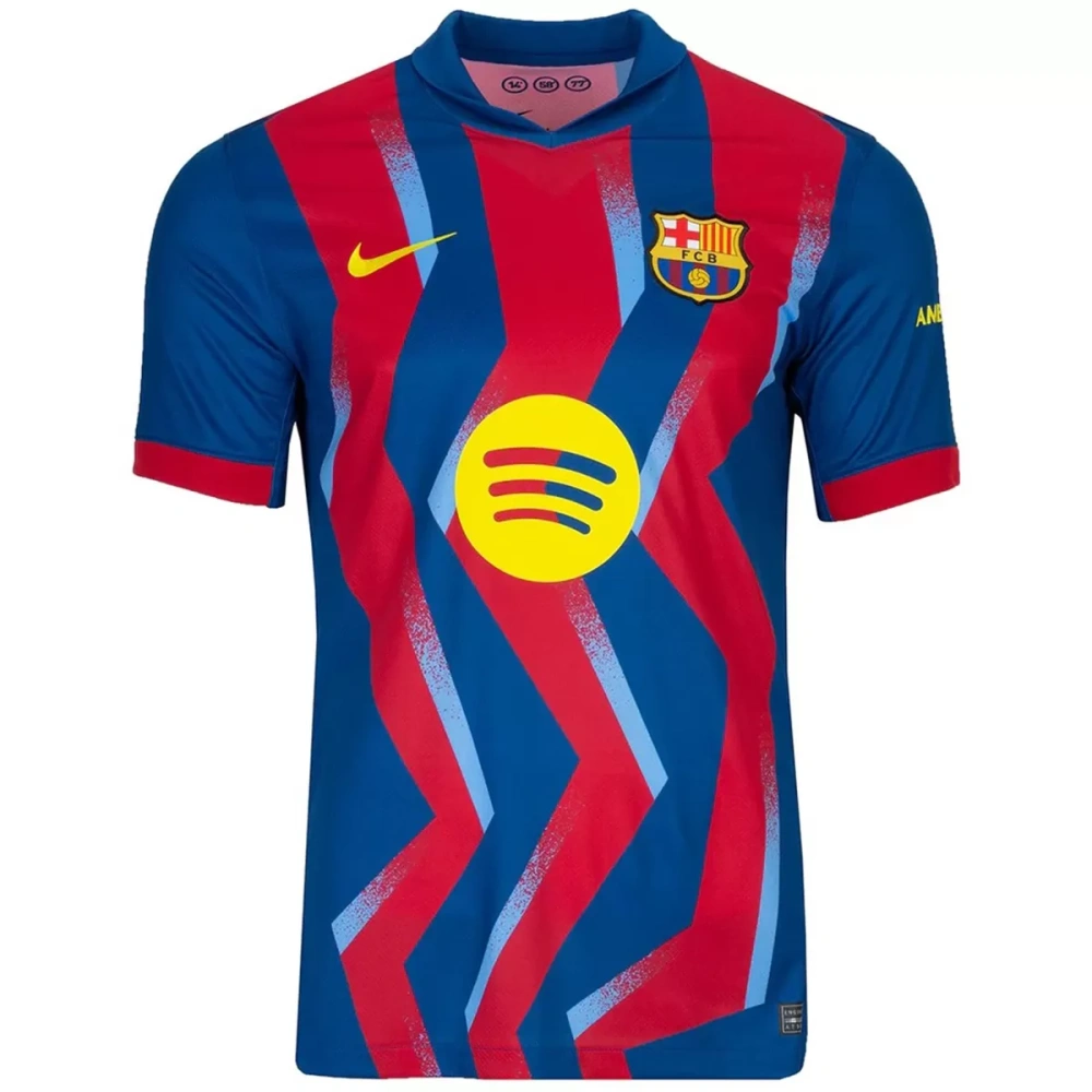 25-26 Barcelona Fourth 'El Clásico' Soccer Kit Jersey+Shorts