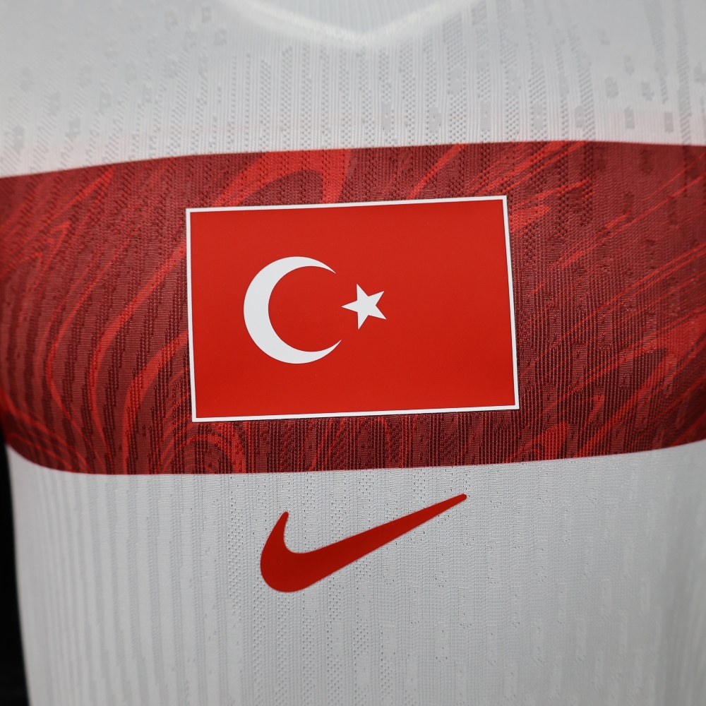 2026 Turkey World Cup Away Football Jersey Player Version