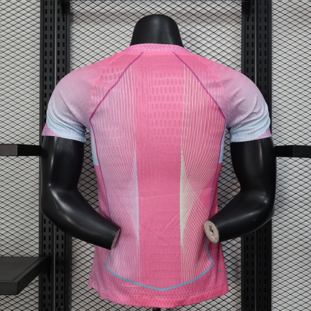 25-26 Barcelona Pink Special Edition Player Version Soccer Jersey
