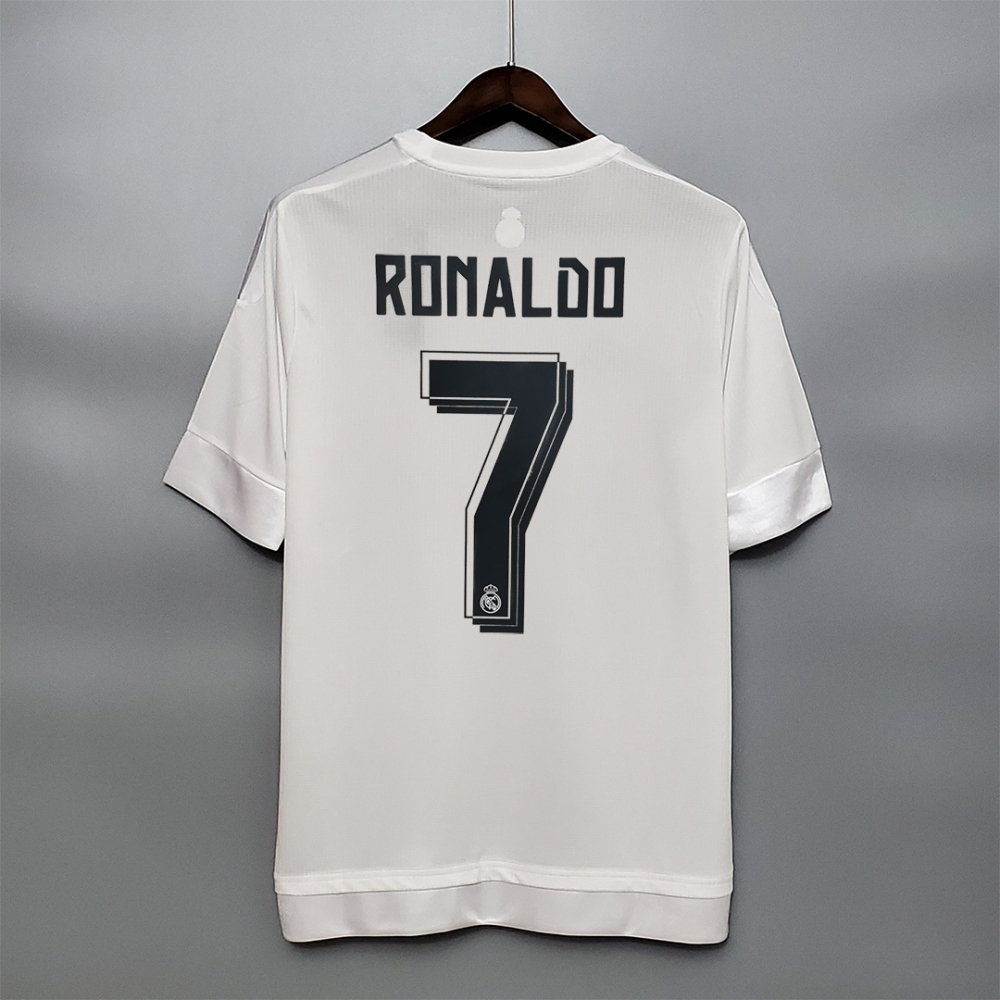 2015-16 Real Madrid Home Retro Jersey