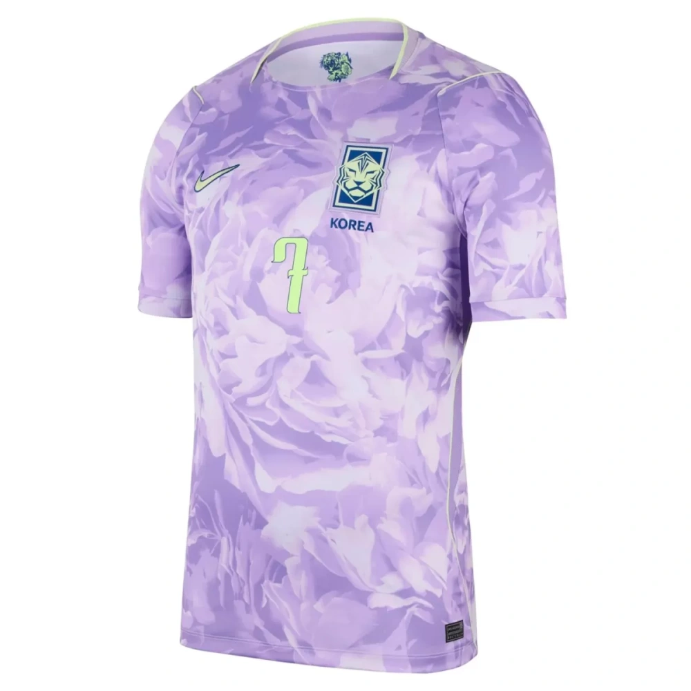 HEUNGMIN #7 South Korea Away Jersey World Cup 2026
