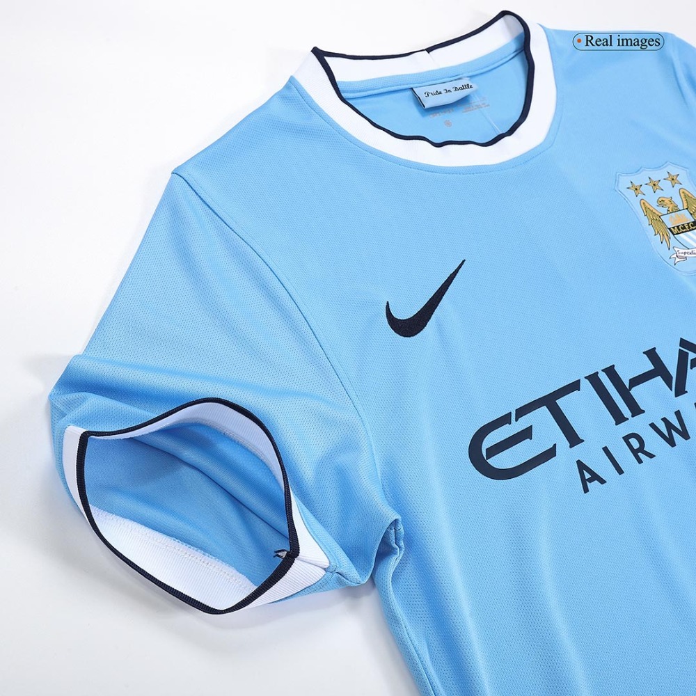 2013-2014 Manchester City Home Retro Jersey