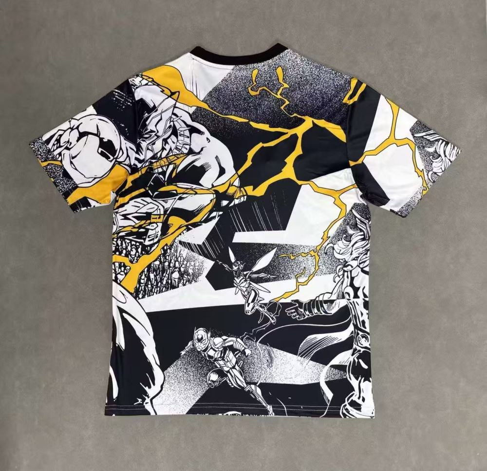 25-26 Real Madrid Avengers Soccer Jersey Pre-match