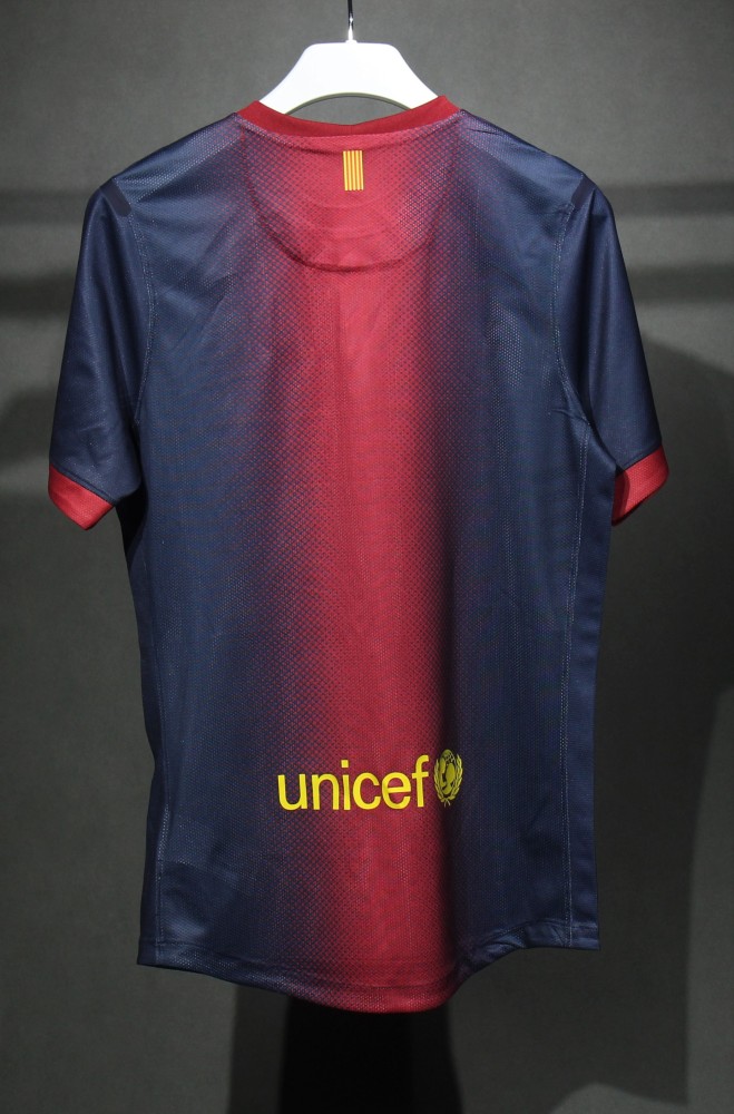 12-13 Barcelona Home Retro Jersey Player Version