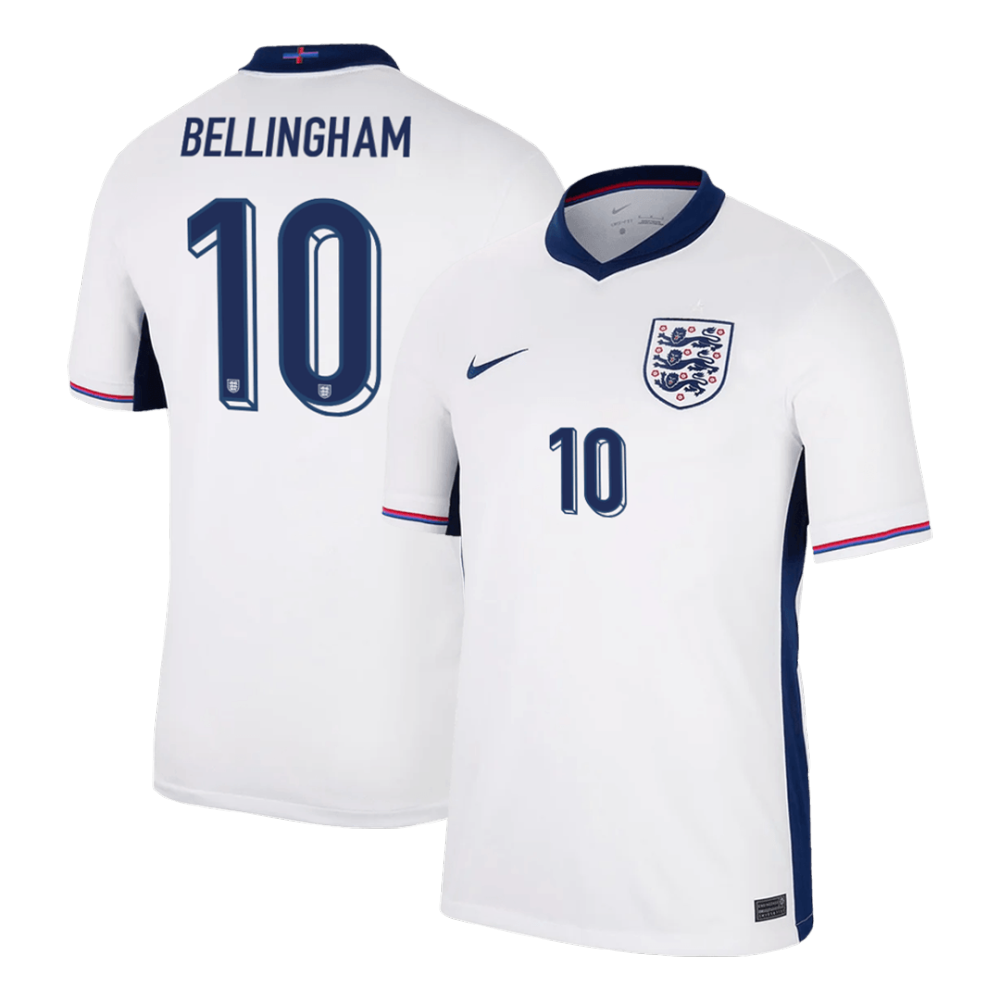 2024 England BELLINGHAM #10 Euro Cup Home Jersey