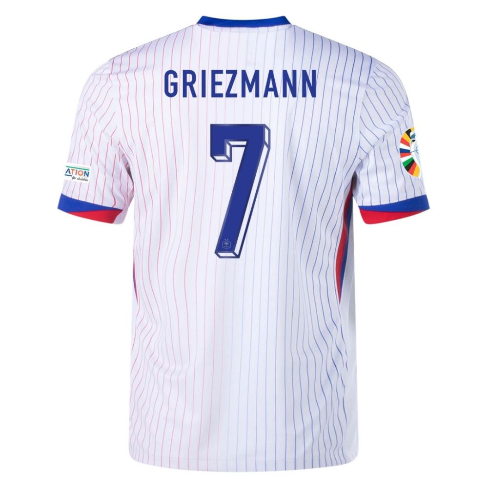 2024 France GRIEZMANN #7 Euro Cup Away Jersey