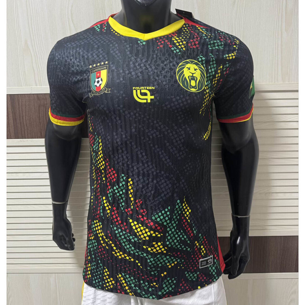 2026 Cameroon Third Away World Cup Soccer Jersey Player Version