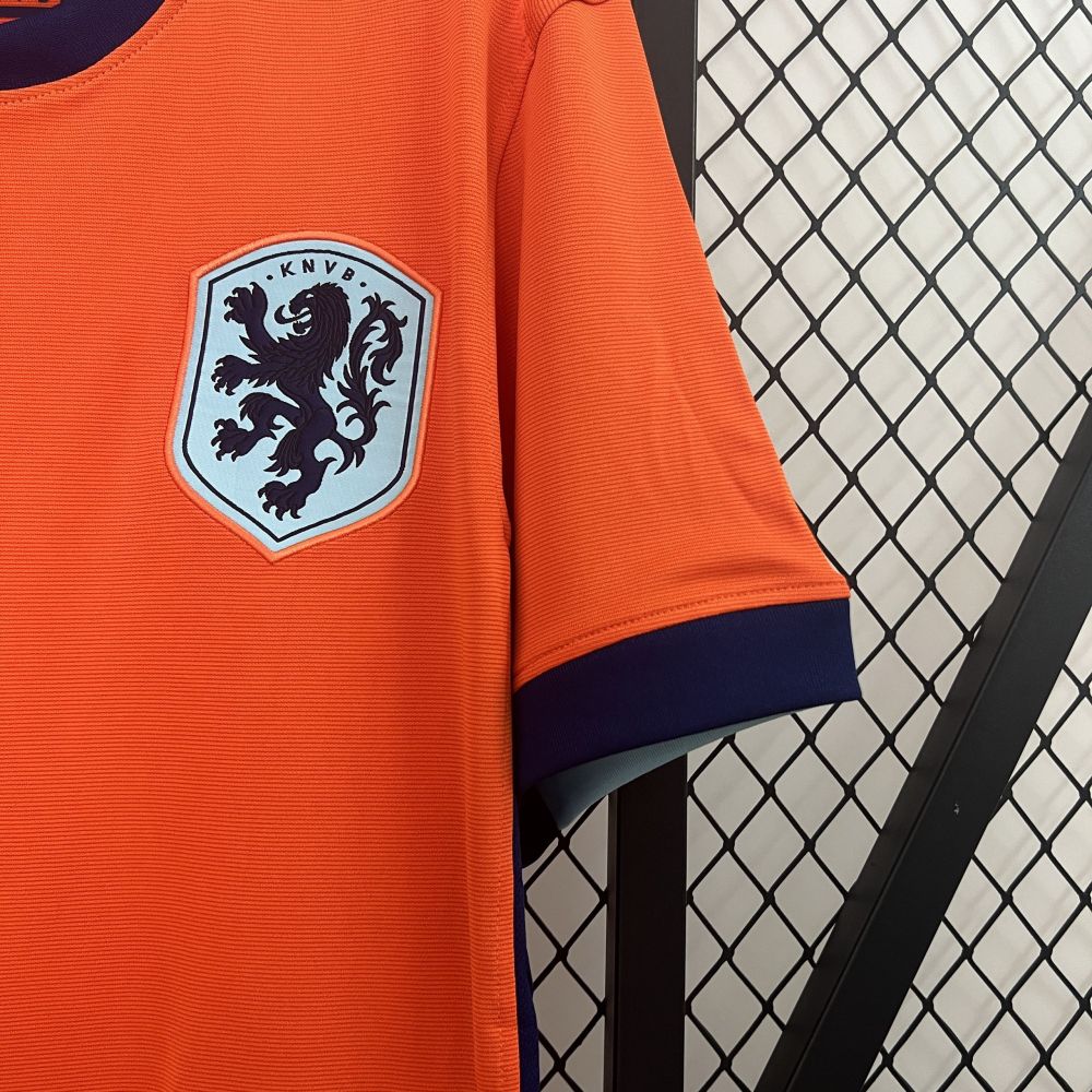 2024 Netherlands Euro Cup Home Jersey