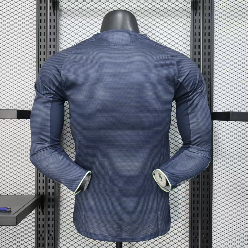 25-26 Real Madrid Away Soccer Jersey Player Version Long Sleeve