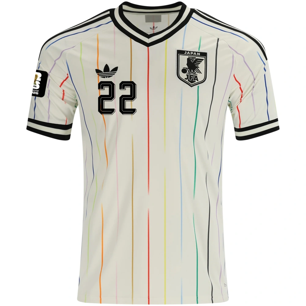 Men's Replica adidas Tomiyasu Japan Away Jersey 2026