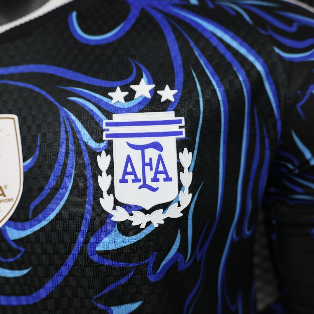 2026 Argentina Away World Cup Player Version Soccer Jersey Long Sleeve