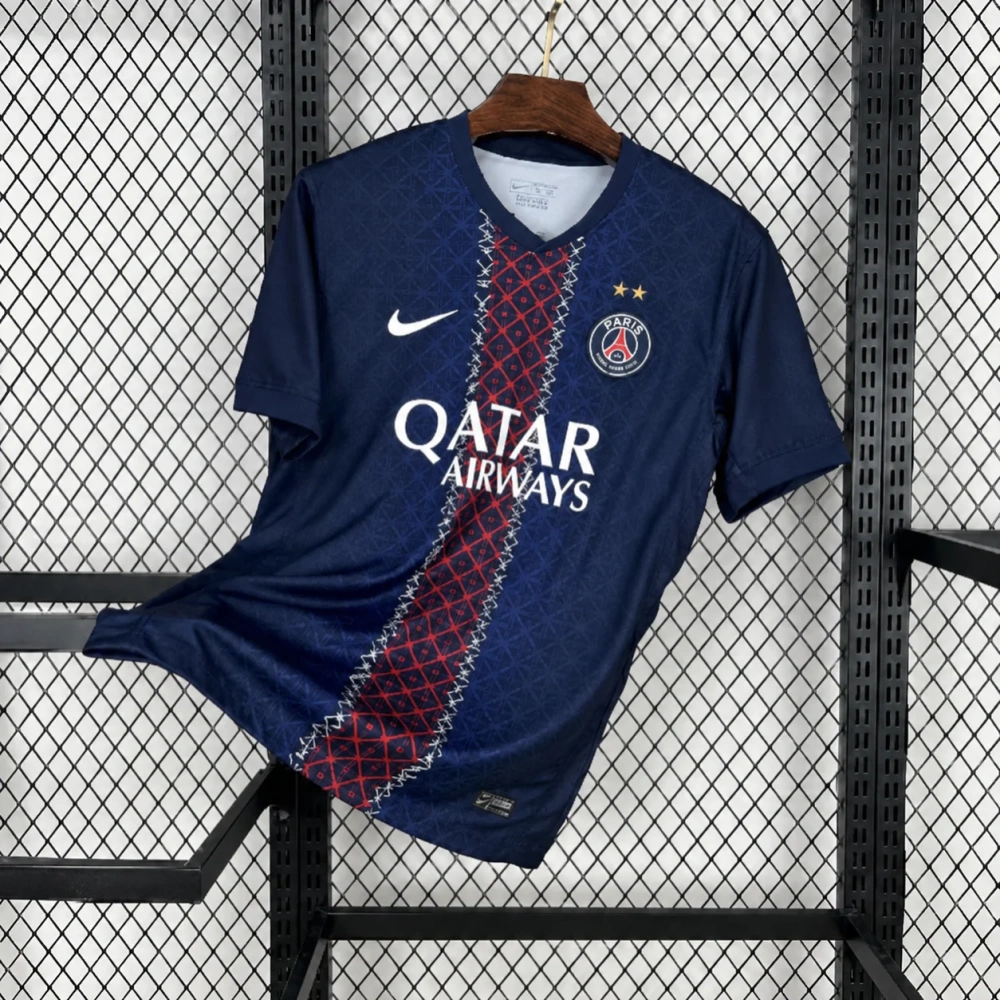 25-26 PSG BACK2BACK 2 Star Home Soccer Jersey