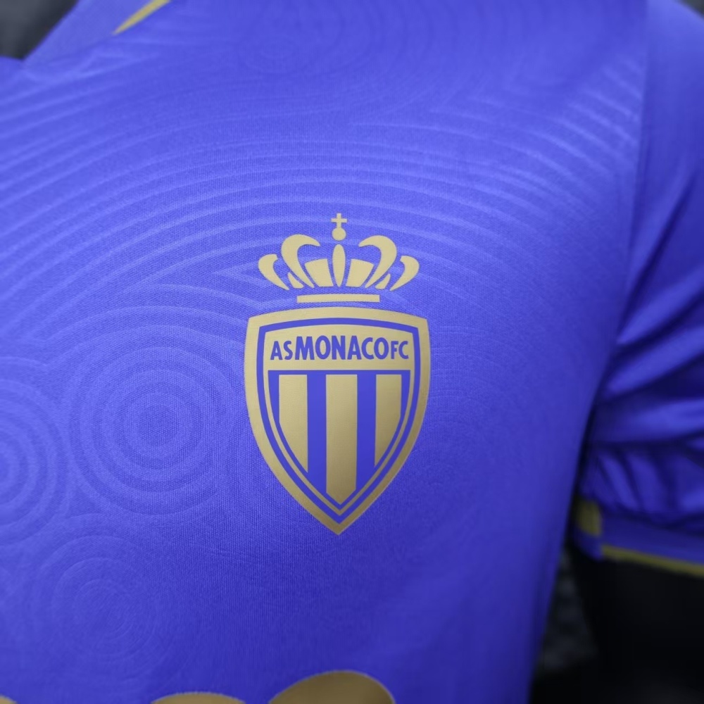 25-26  AS Monaco Away Jerseys Player Version
