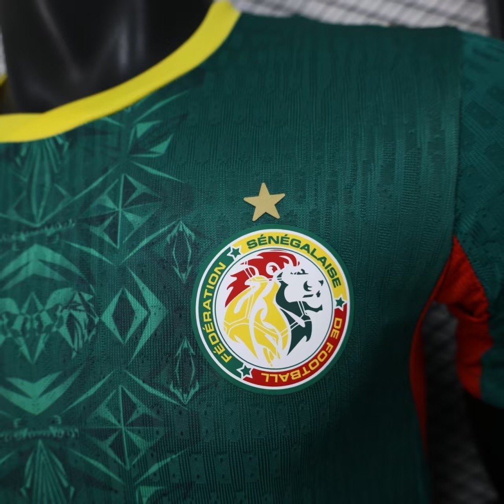 2026 Senegal Green World Cup Soccer Jersey Player Version
