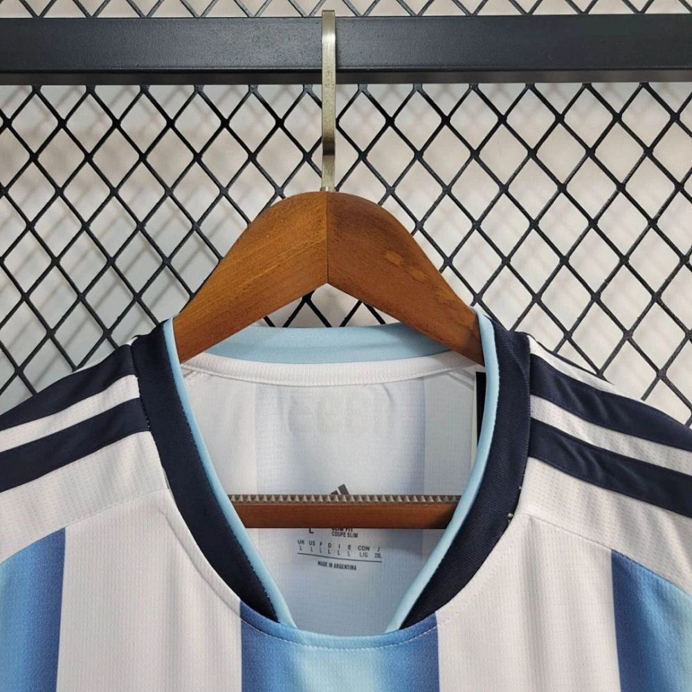 2026 Argentina Home World Cup Soccer Jersey Long Sleeve
