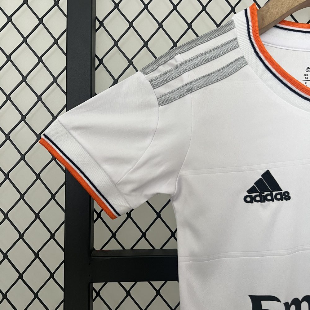 2013/14 Real Madrid Home Retro Kids Kit Jersey+Shorts