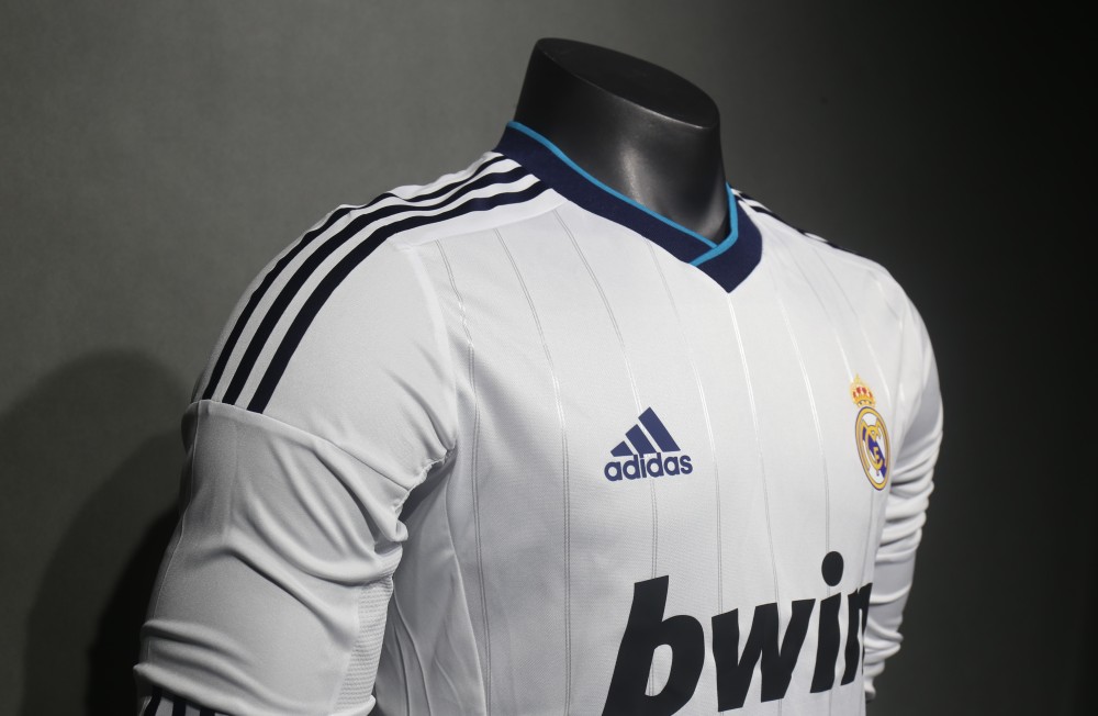 2012/13 Real Madrid Home Retro Jersey Player Version Long Sleeve