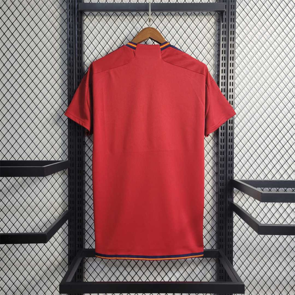 2022 Spain   World Cup Home Fan Edition Soccer Jersey